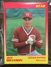 1989 Star Company CEDAR RAPIDS REDS Minor League Team Set SHORT PRINT  G7020113