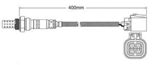 NTK PRE CATALYTIC OXYGEN O2 SENSOR FOR HOLDEN CALAIS VR BUICK L27 3.8L V6 - Picture 1 of 1