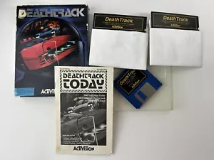 Deathtrack Activision 1989 Big Box PC DOS Spiel 3,5" und 5,25" Disks - Bild 1 von 15