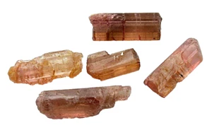 11.7 Gram Five Tourmaline Crystal Facet Gemstone Gem Stone Specimen Rough EC6 - Picture 1 of 2