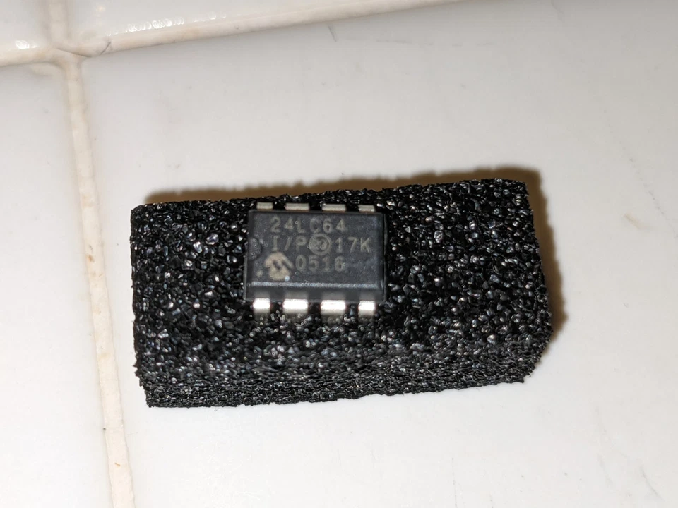 EPROM Chip for Avid Digidesign MIDI I/O, for repair or fix bricked unit.  24LC64 - Image 1 of 1