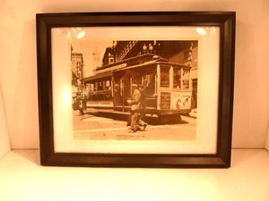 Photo Photograph Cable Car on Turntable Powell & Market Street San Francisco - Picture 1 of 9