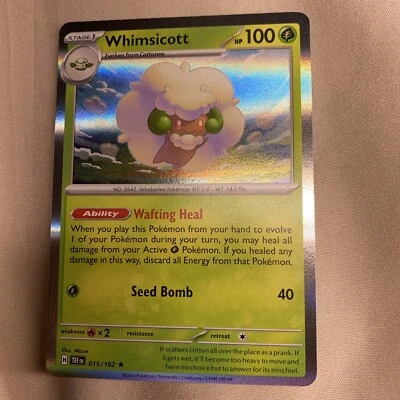 Whimsicott 015/162 Sv05: Temporal Forces Holo - Image 1 of 2