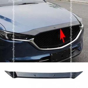 For Mazda CX-5 17-25 Carbon Fiber Front Engine Hood Grille Bonnet Stripe Cover - Bild 1 von 6