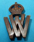 WW1 WOMEN'S VOLUNTEER WAR WORKER BADGE By J.R. Gaunt No 101208 WORLD WAR I