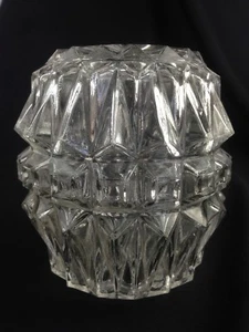 60er 70er Jahre Lampenschirm Ersatzglas Lampenglas Glas Space Age Design 60s 70s - Bild 1 von 6