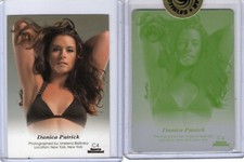 DANICA PATRICK 2012 SPORTS ILLUSTRATED SI SWIMSUIT #C9 YELLOW PRINTING PLATE 1/1