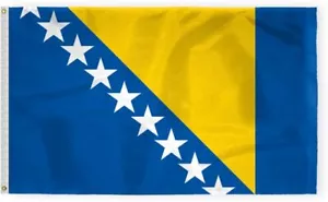 AGAS Bosnien-Herzegowina Flagge - verschiedene Varianten - internationale Flaggen - Bild 1 von 13