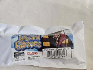 Harry Potter Occhiali da Mago Cosplay Costume Occhiali Nero Nuovo con scatola - Foto 1 di 7