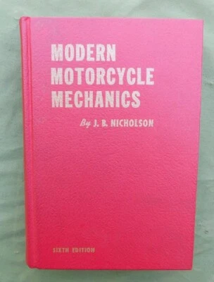 MODERN MOTORCYCLE MECHANICS MANUAL 1969 BOOK HONDA BMW NORTON BSA TRIUMPH HARLEY Foto 1 de 4
