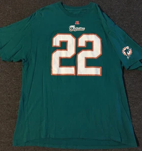 Miami Dolphins Reggie Bush #22 Shirt XXL Dan Marino Zach Thomas Jersey Vtg 90s - Picture 1 of 10