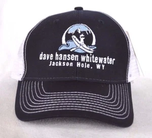 *JACKSON HOLE WYOMING* Whitewater Rafting Trucker Ball cap hat snapback *OURAY* - Picture 1 of 3