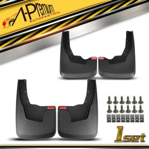 4Pcs Splash Guards Mud Flaps MudGuards for Ram 1500 2019-2024 with Fender Flares - Picture 1 of 11