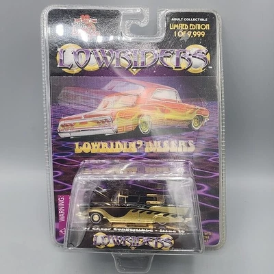 Racing Champions 57 Chevy Convertible LOWRIDER 1:64 Issue 16 Factory Sealed - Image 1 of 4