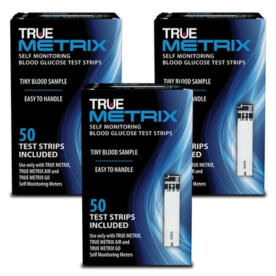 TRUE Metrix Blood Glucose Test Strips 150 Count, Exp 12/26 +Freaky Fast Shipping - Image 1 of 2