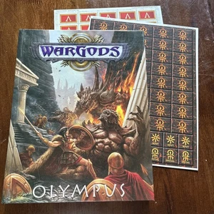 War Gods of Olympus Rulebook Fantasy Battle Game Crocodile Games - Bild 1 von 8