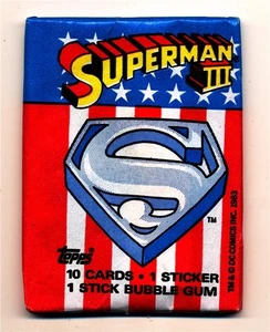 Topps Superman III (Film) Trading Card Pack - Bild 1 von 4