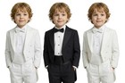 Baby Boys Tuxedo Morning Tail Christening Baptism Communion 5 Piece Pageboy Set