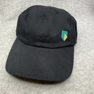 Nike Golf besticktes UNK-Logo Erwachsene Mütze schwarz verstellbarer Riemen Golfer - Bild 1 von 9