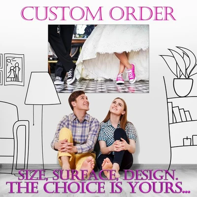 Leinwandbild, personalisiertes Poster. Wandbilder, Ihre Fotos gerahmt. 3x4... - Bild 1 von 4