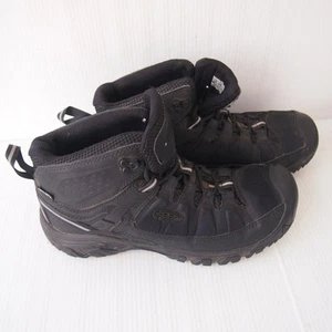 Keen Targhee EXP mid black waterproof hiking boots men's US10 1023021 - Picture 1 of 12