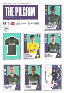 20/21 PLYMOUTH ARGYLE HOME PROGRAMMES ( Choose from the drop down list) - Picture 1 of 16