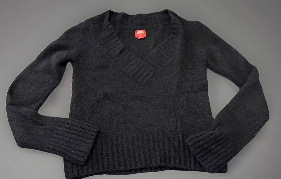 Suéter Vintage Miss Sixty Cuello en V Hecho en Italia PEQUEÑO Foto 1 de 4