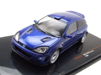 Ford Focus Rs 1999 Modellino Auto Blu Metallico 1:43 ixo models - Immagine 1 di 4