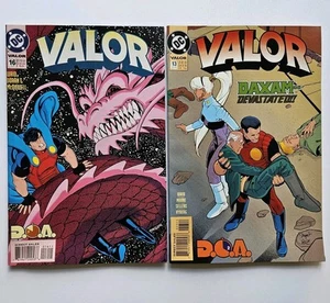 Menge 2 Valor #13 & #16 Comics NEU UNGELESEN Sehr guter Erhaltungszustand + 8,5 DC 1993 - Bild 1 von 5