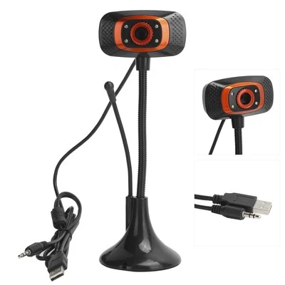 Computerkamera Video USB Webcam Drivefree 640 X 480 Mit Externem Mikr Neu - Bild 1 von 4