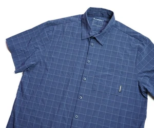 Mammut Trovat Trail Lightweight Shirt mens Short Sleeve top size XL STRETCH - Picture 1 of 7
