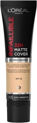 L'OEAL L'Oreal Paris Infaillible 32H Matt Cover Grundierung 155