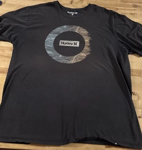 Hurley Herren Graphic Tee Anthrazit Grau Kurzarm T-Shirt XXL 100% Baumwolle 2X - Bild 1 von 7