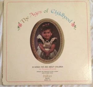THE AGES OF CHILDHOOD Rare Private Press CHILDREN Kids Songs ERNIE JOHNSON - Picture 1 of 4