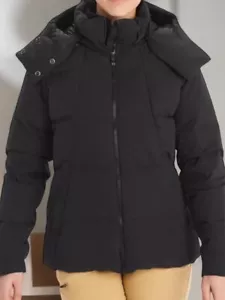 Marmot Womens Black Zipper Mercer Adjustable Hooded Waterproof Jacket Size S NWT - Picture 1 of 4