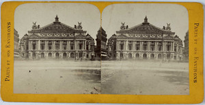 Stereo, Paris, National Opera, Palais Garnier Vintage Stereo Card Albu Print