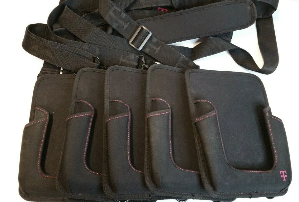 Lot of 5 Tablet Carrying Cases Portable Shoulder Strap Hand Grip Order Taking - Image 1 of 4