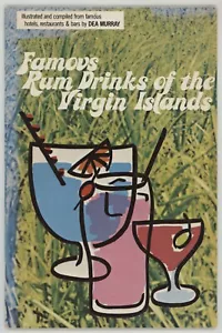 Virgin Islands Cocktail Book FAMOUS RUM DRINKS Caribbean Drinks Dea Murray - Picture 1 of 5