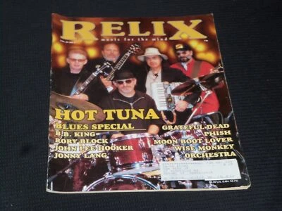 1999 APRIL RELIX MAGAZINE - HOT TUNA GREATFUL DEAD MUSIC ISSUE - L 20401 - Image 1 of 2
