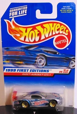 Hot Wheels Oldsmobile Aurora GTS-1 1999 Primeras Ediciones #5 de 26 Coleccionista #911 Foto 1 de 4