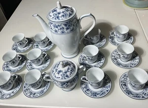 Schönes Vintage Noritake Kaffeeservice 2604 Arcadia Japan. - Bild 1 von 8