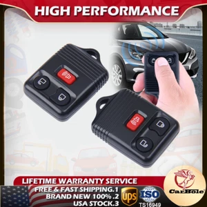 2Pc Replacement Keyless Entry Remote Key Fob For Ford F-150 F-250 1999 2000-2009 - Picture 1 of 20
