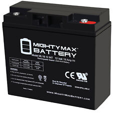 Mighty Max 12V 18AH INT Battery Replaces Cute and Nomad 2 wheel electricscooters