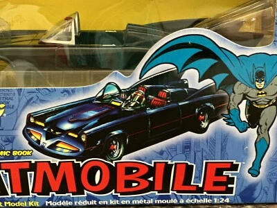 Johnny Lightning DC Comics 1960's BATMOBILE Diecast Model Car 1:24 New In Box - Image 1 of 4