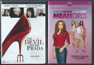 2 Great Movies (Mean Girls, DVD & The Devil Wears Prada, DVD, Full Screen) 🎥🎥 - Picture 1 of 2