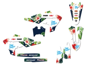2019-2023 WR 450 F TROPIC White Senge Graphics Kit Compatible with Yamaha - Picture 1 of 10