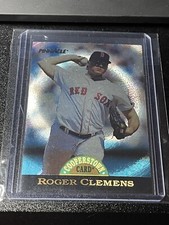 1993 Pinnacle Cooperstown Dufex #18 Roger Clemens /1000