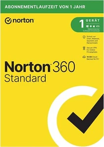 Symantec NORTON Standard 360 2025 1 Gerät Vollversion Top Produkt ESD - Bild 1 von 6
