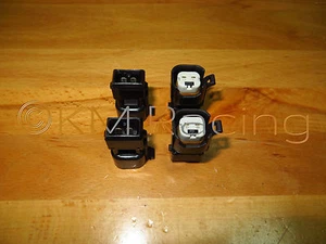 (4x) EV1 (Jetronic) to EV6 / EV14 (USCAR) Fuel Injector Adapters / Connectors - Picture 1 of 5