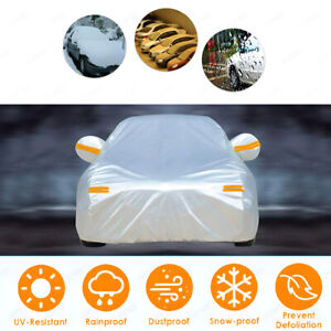Waterproof Breathable Full Car Cover Sun Snow Dust Rain Resistant